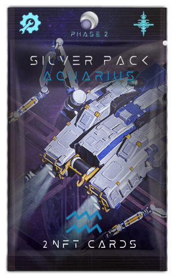 Moon game silver pack Aquarius Luna tech